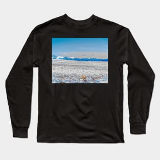 West to the mountains. Long Sleeve T-Shirt